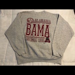 VINTAGE 80’s University of Alabama Crew Sweatshirt